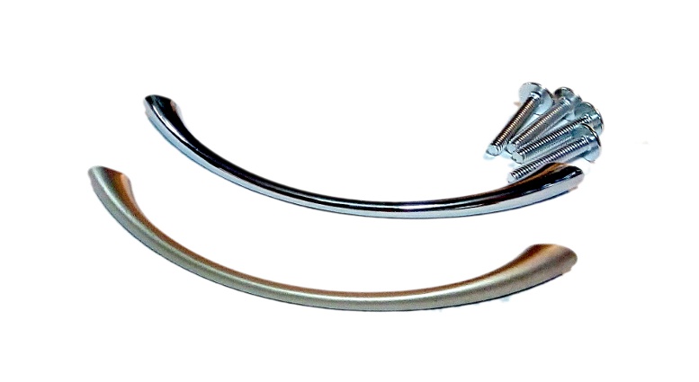 

Uchwyt Do Mebli, Szafek, Satyna, Chrom 96 MM Fv