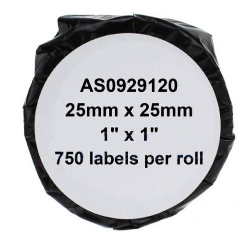 

Etykiety do Dymo S0929120 biała 25x25 mm