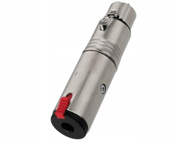 

Monacor NA-3FJ Przejściówka XLR/gniaz 6.3mm stereo