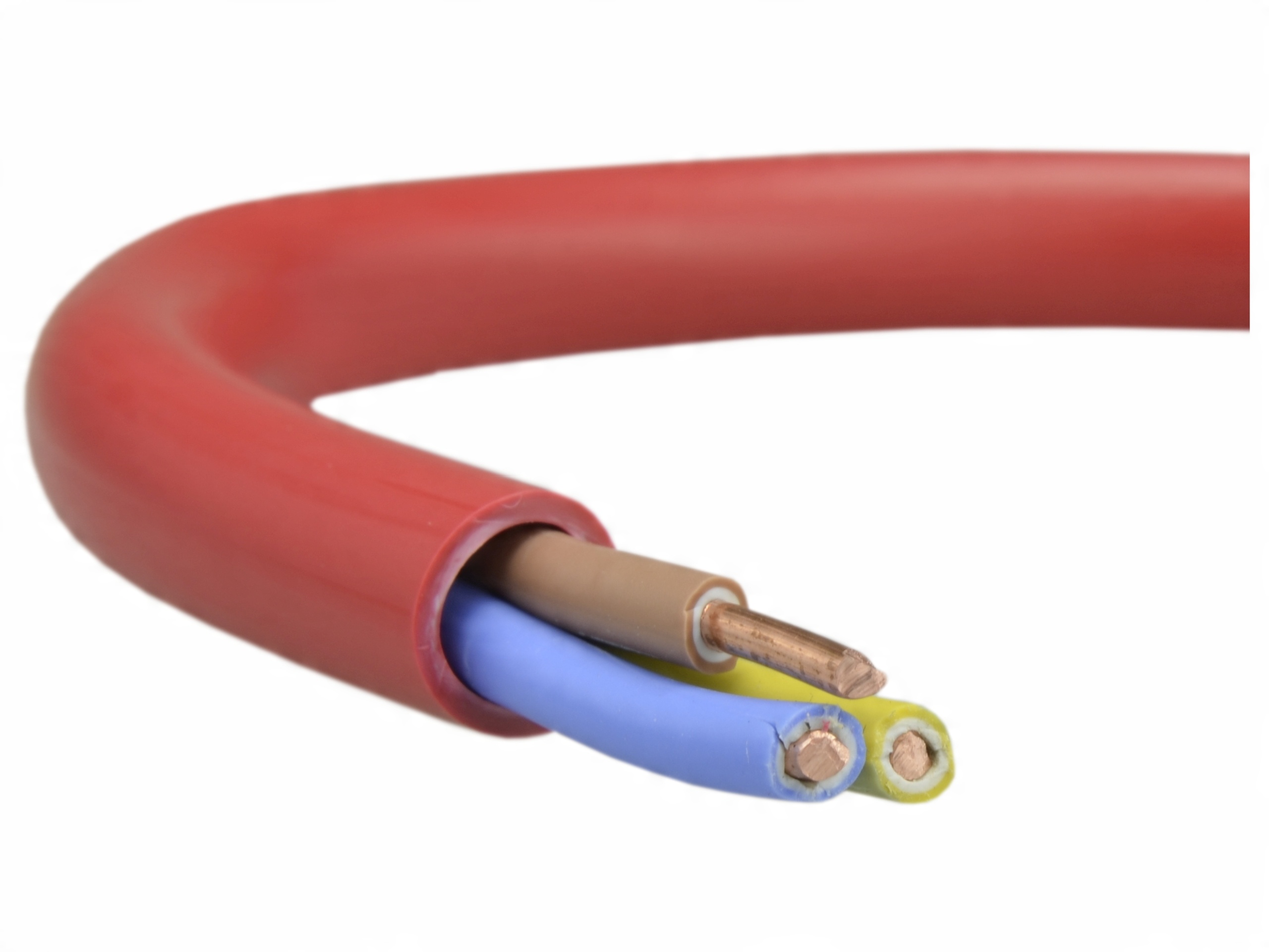

Kabel przewód ppoż silikonowy HDGs drut PH90 3x2,5
