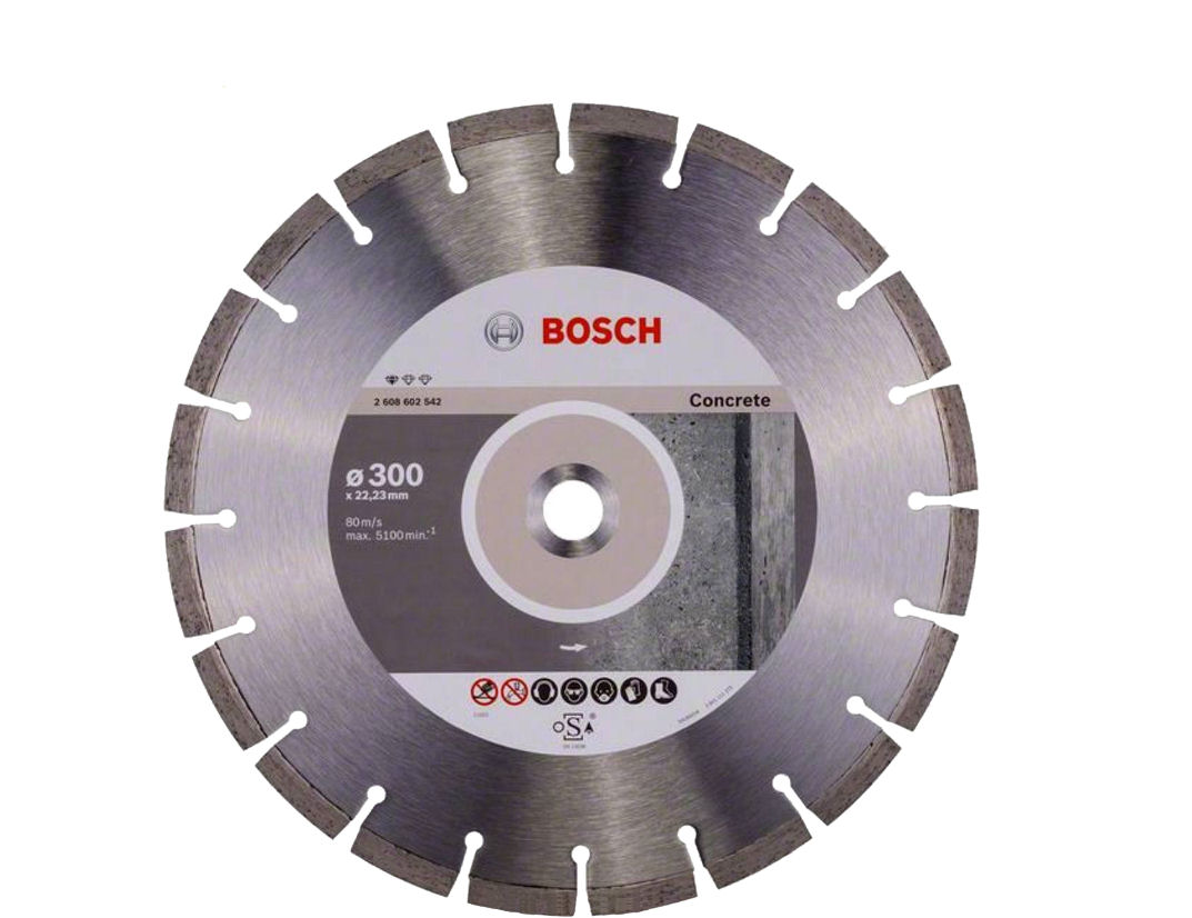 Zdjęcia - Tarcza Bosch  Diamentowa 300mm twardy beton 