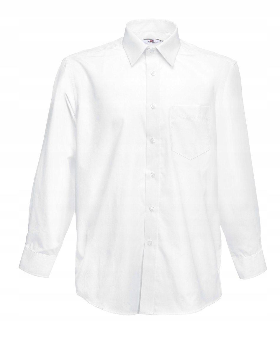 

Men Poplin L/s Shirt White L