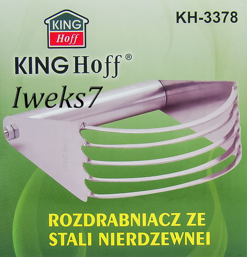 SIEKACZ ROZDRABNIACZ do Kruchego CIASTA 3378 Rodzaj inny