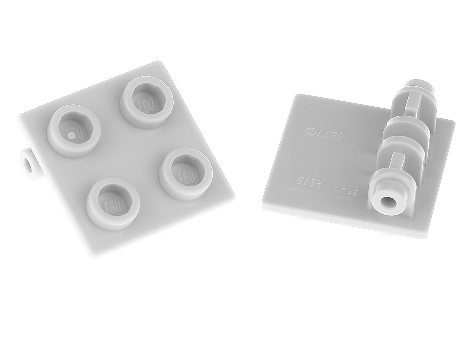 

Lego Płytka z zaczepem 2x2 6134 szara jasna