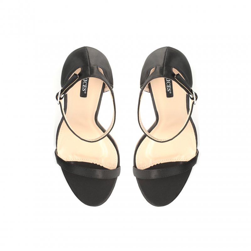 BUTY NA SŁUPKU OBCASIE DŻETY KAMIENIE VICES CZARNE Rozmiar 39