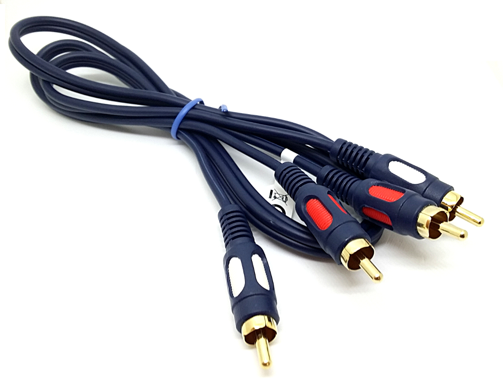 

Przyłącze kabel Chinch 2x Rca na 2xRCA 0,5m