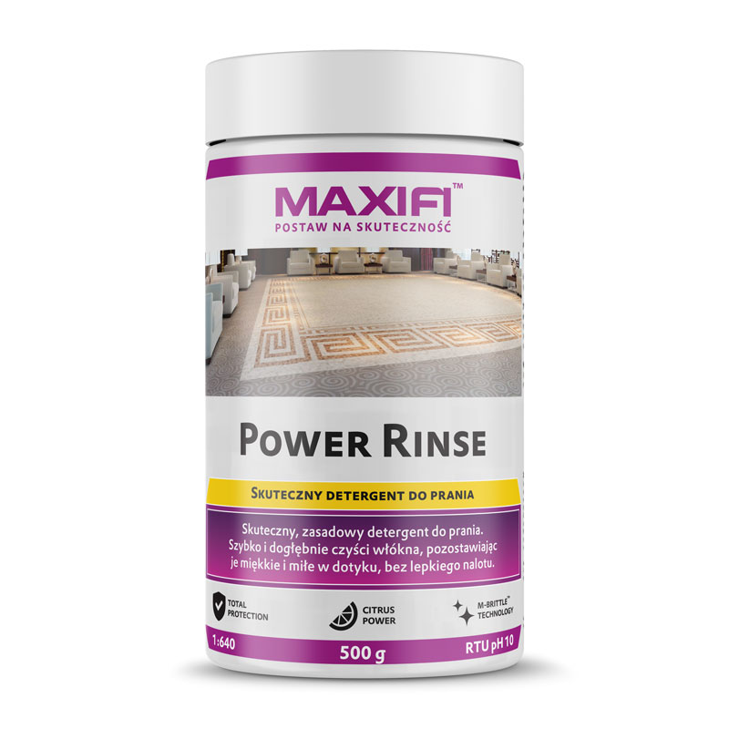 

Maxifi Power Rinse 500g Do Płukania Tapicerki!