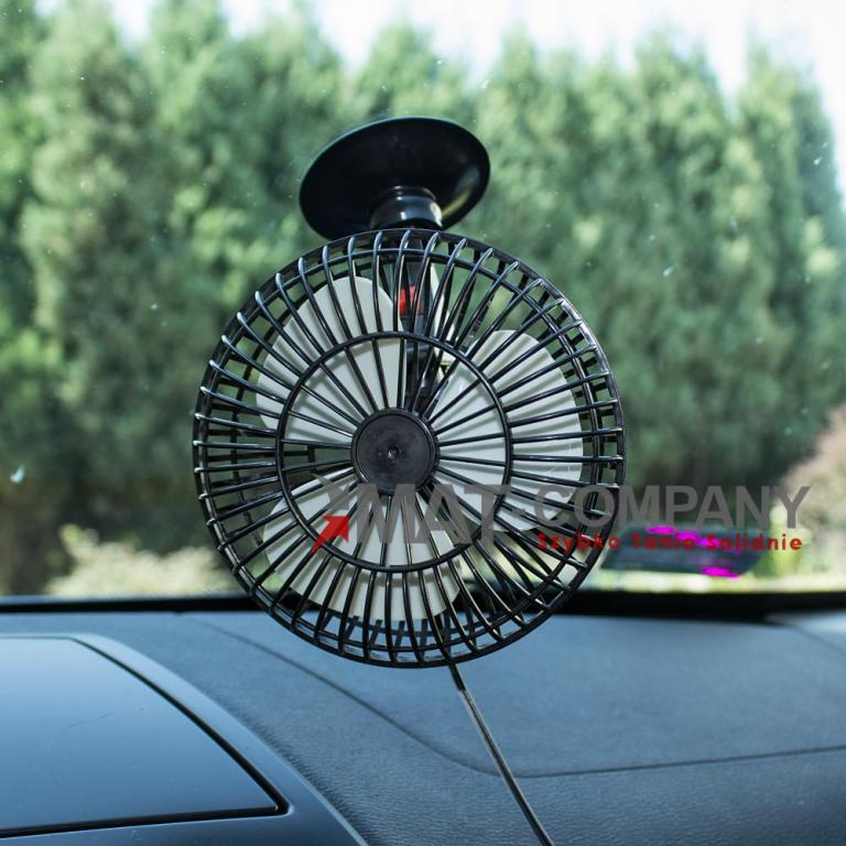 WIATRAK WENTYLATOR SAMOCHODOWY OBROTOWY 12V 5'' EAN (GTIN) 5905143010853