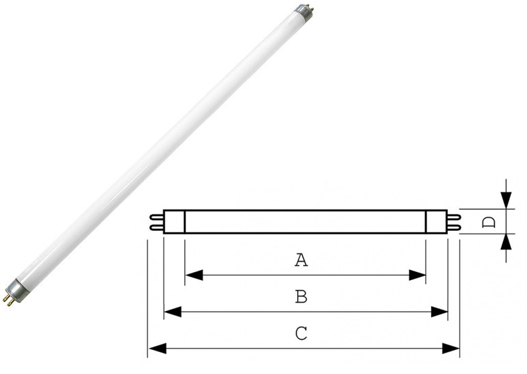 Žiarivka BL T5 F 8W pre insekticídne lampy 30cm