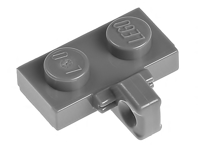 

Lego Płytka z zaczepem 1x2 44567 szara ciemna 2szt