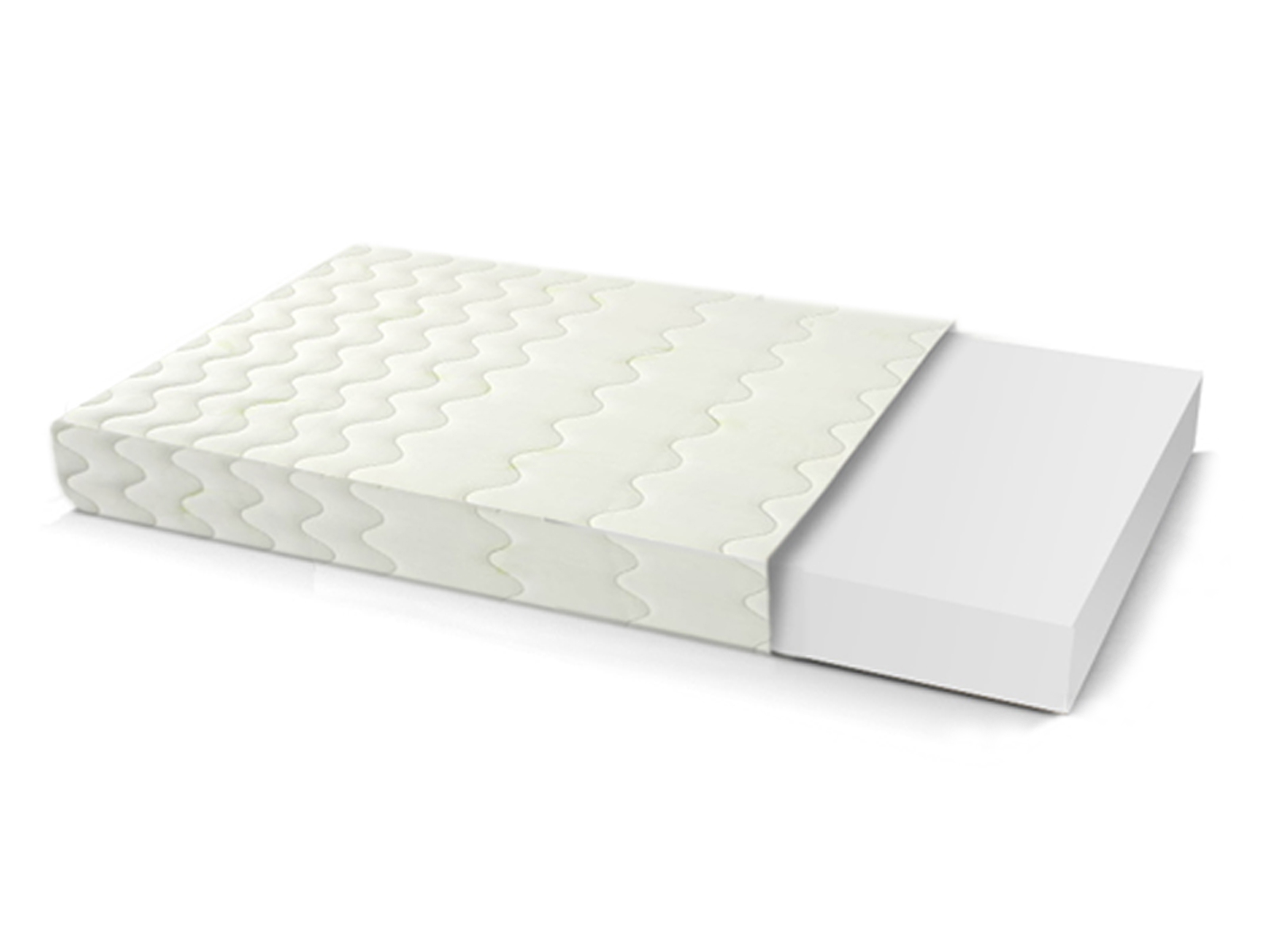 Materac Piankowy 90x200x10cm Dwustronny z Pokrowcem Antyalergiczny Extrasen
