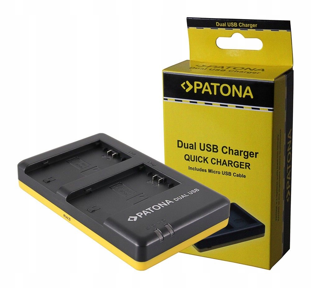 

Dual Usb ładowarka Patona Sony A9 NP-FZ100