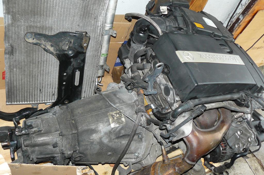 MERCEDES E W211 1.8 180 200 KOMPRESSOR SILNIK 271 za 700 zł z Sianów