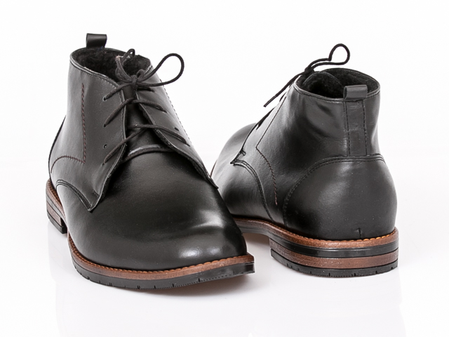 AGDA 638 buty ocieplane POLSKIE czarne 43 SKÓRA Kod producenta 638