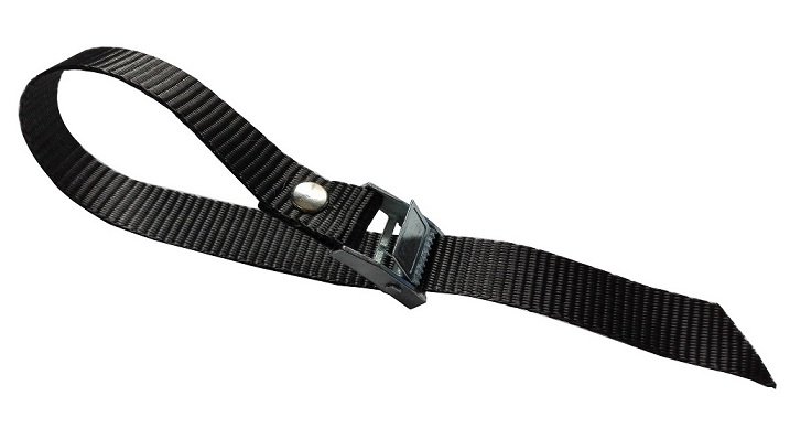 Pasy mocujące AMOS czarne 8 szt. 50 cm x 2 cm