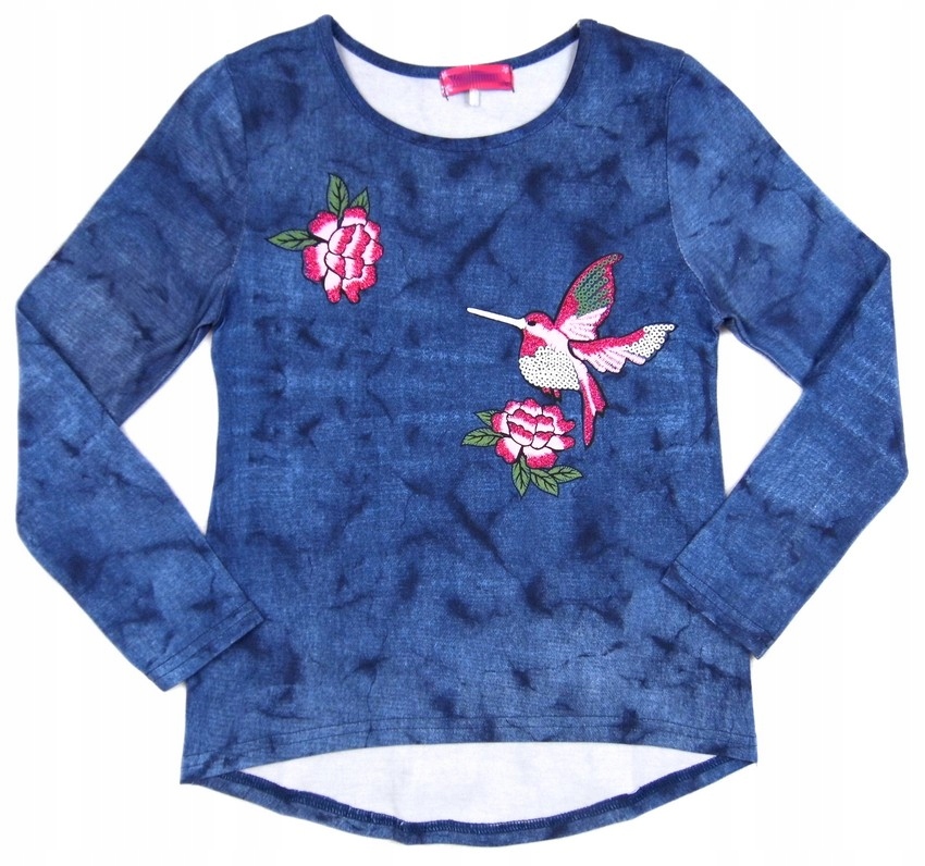 

553 bluzka jeans & koliber *paradise* 122/128~