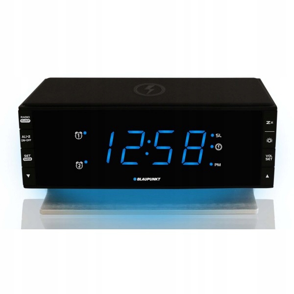 Radiobudík Blaupunkt CR55CHARGE nabíječka Qi Led