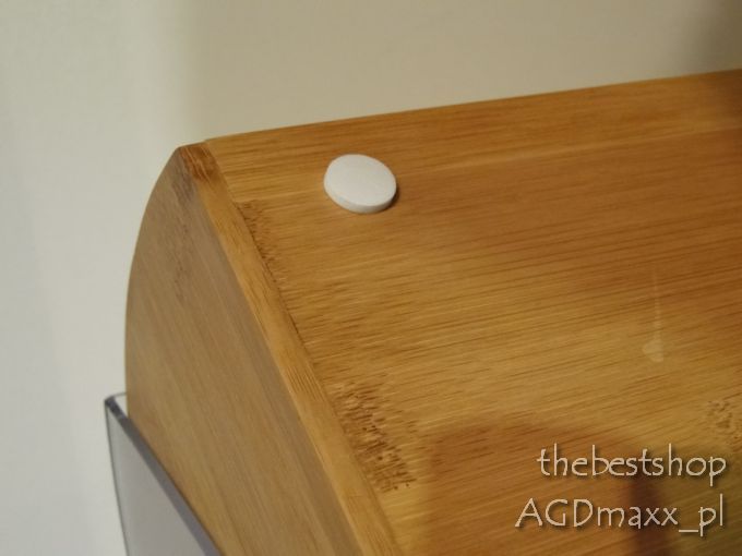 CHLEBAK pojemnik na pieczywo BAMBUS AKRYL KH-3216 Waga produktu z opakowaniem jednostkowym 2.25 kg