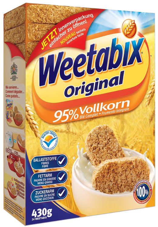 WEETABIX ORIGINAL PŁATKI CIASTKA - DIETA 430g