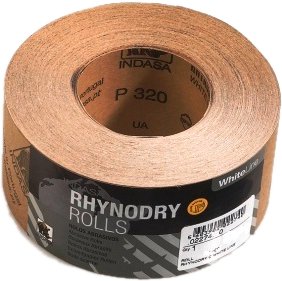 Papier ścierny INDASA P180 115mm 50m ROLKA