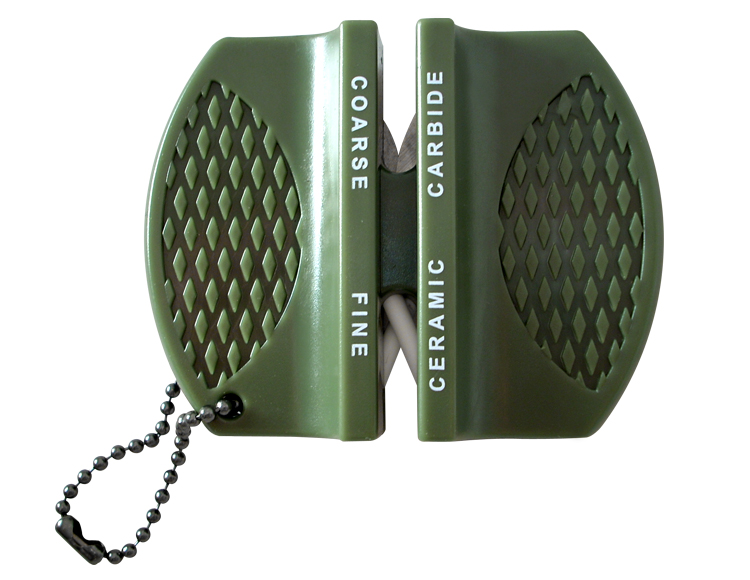 OSTRZAŁKA DO NOŻY KIESZONKOWA OSEŁKA MILITARNA KOSTKA MIL-TEC OLIVE Kod producenta 15445000