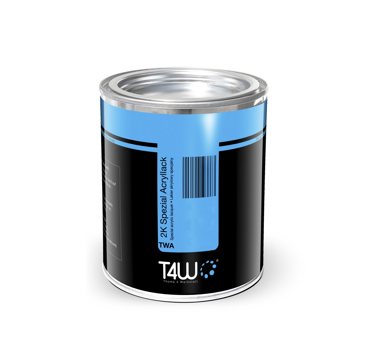 T4W Lakier akrylowy RAL Cobalt Blue 5013 1L