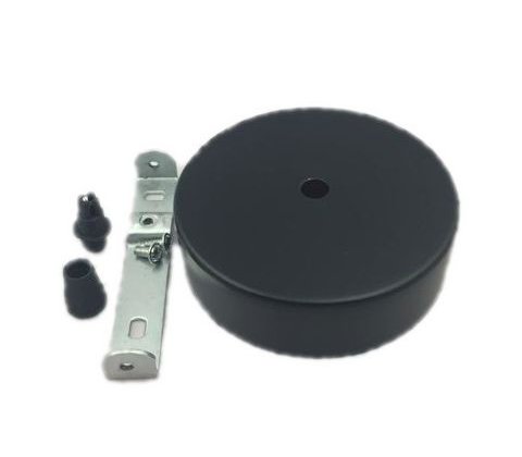 

Podsufitka do lampy wiszącej Metal Czarna fi 100