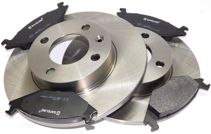 Tarcze klocki HAMULCOWE PRZÓD VW GOLF II 2 bez ABS