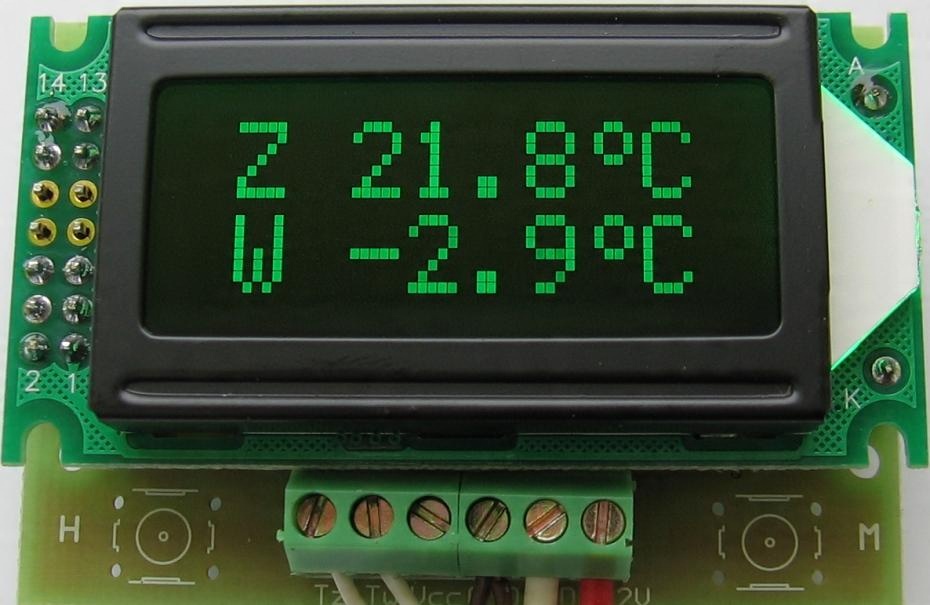 

Panelowy Termometr Dwunakałowy -55 do 125'C (zz)