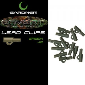 Gardner Covert Lead Clips C-thru Brown
