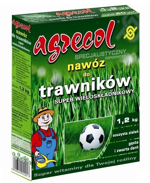 

Agrecol Nawóz do trawy wieloskładnikowy 1,2 kg