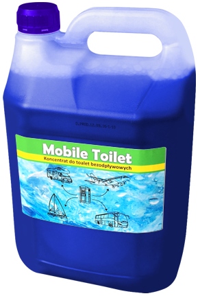 Фото - Інші товари для туризму Płyn Do Toalet Turystycznych Mobile Toilet 5L Blue