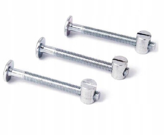 ŚRUBA MEBLOWA MŁOTECZKOWA IMBUS M6x60 DO MEBLI x2 Marka Irma