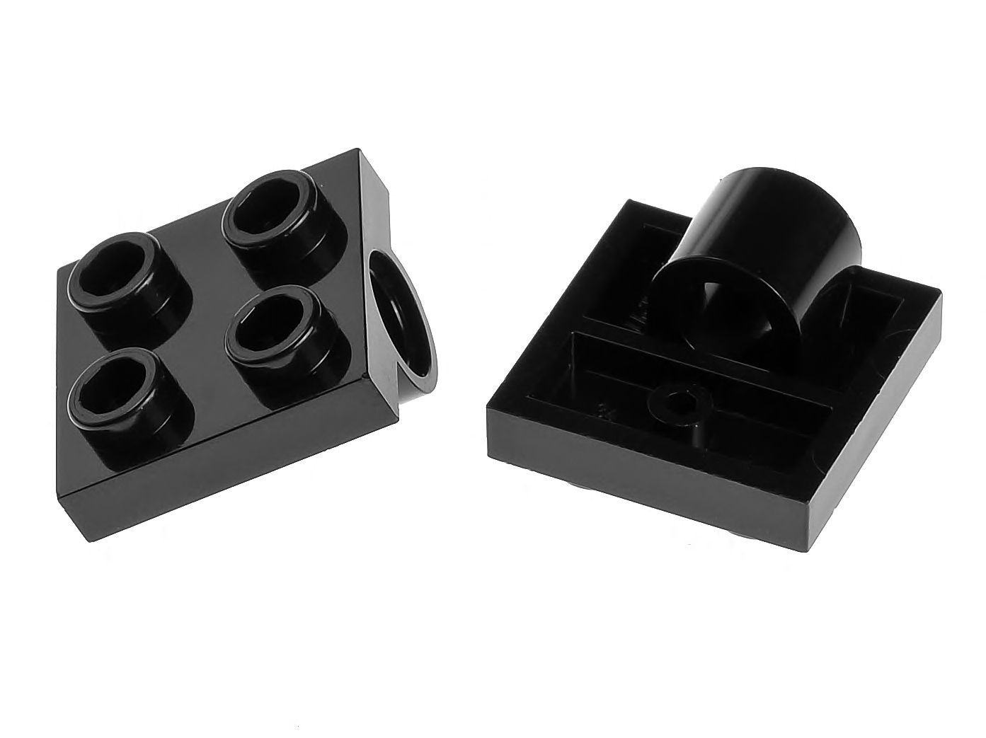 

Lego Płytka z zaczepem 2x2 10247 czarna 2 szt.