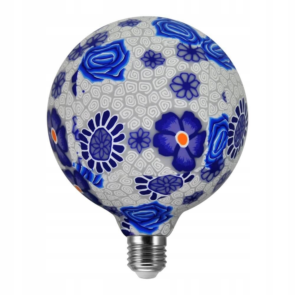

Żarówka Led Folk Blue G125 E27 4W 1900K B Ciepła