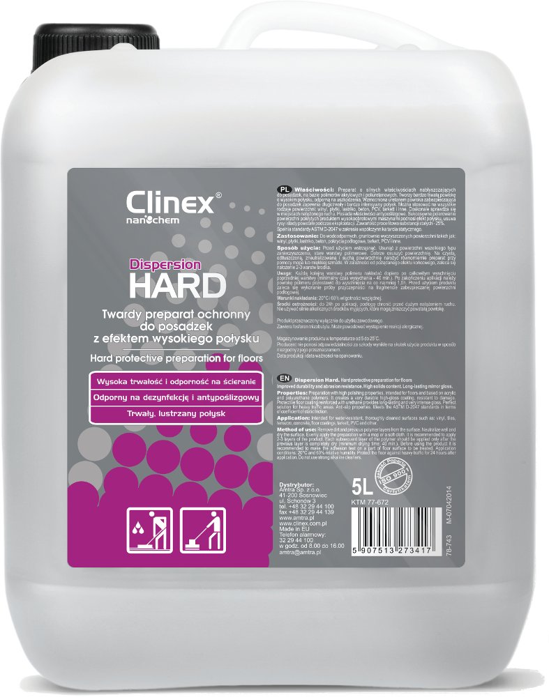 

Clinex Dispersion Hard twarda powłoka polimerowa