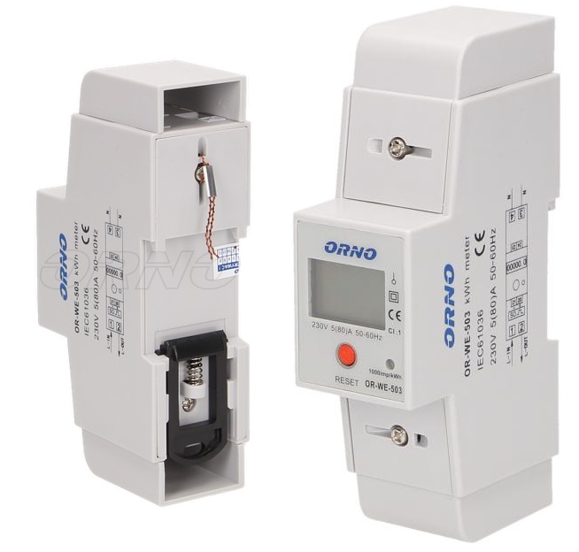 

Licznik Energii Jednofazowy LCD Orno OR-WE-503