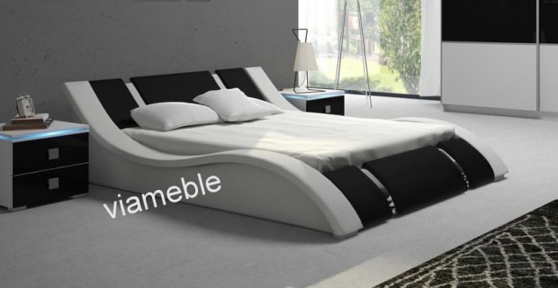 SZAFKA NOCNA DO ŁÓZKA WYSOKI POŁYSK Z LED SZUFLADY Marka Inny producent