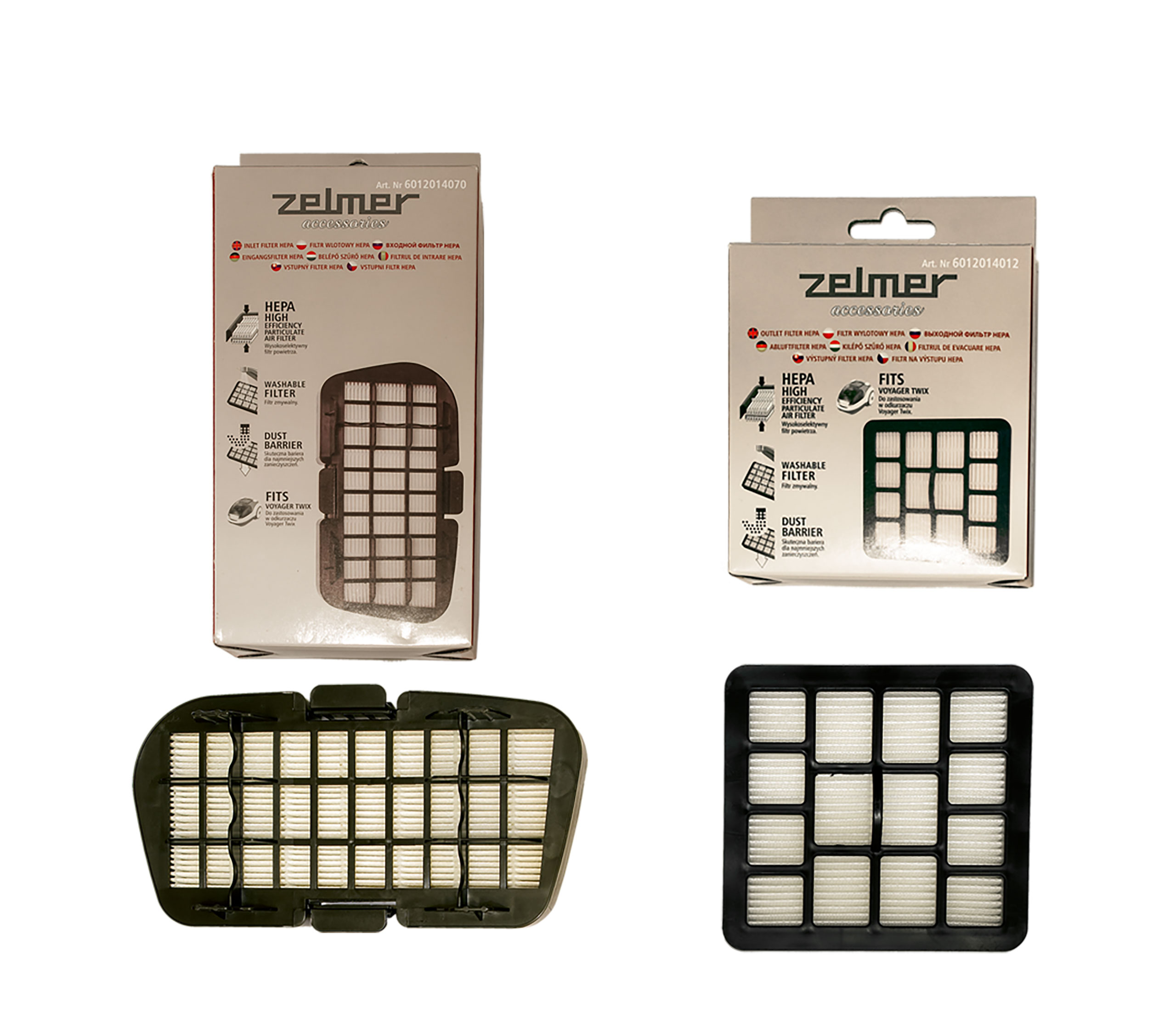 

Filtr Hepa Do Zelmer Voyager Twix 01Z014 Komplet