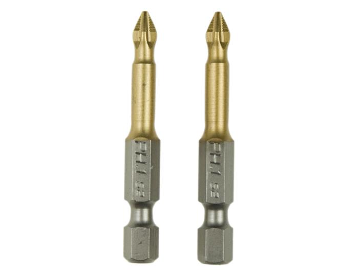 

Końcówki do wkrętarki krzyżowe PH1 x 50 mm 2sztuki