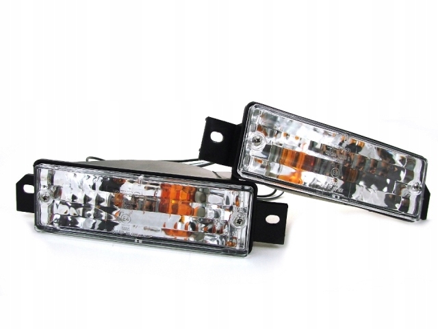 Směrovky Bmw E30 přední, široký nárazník Clear