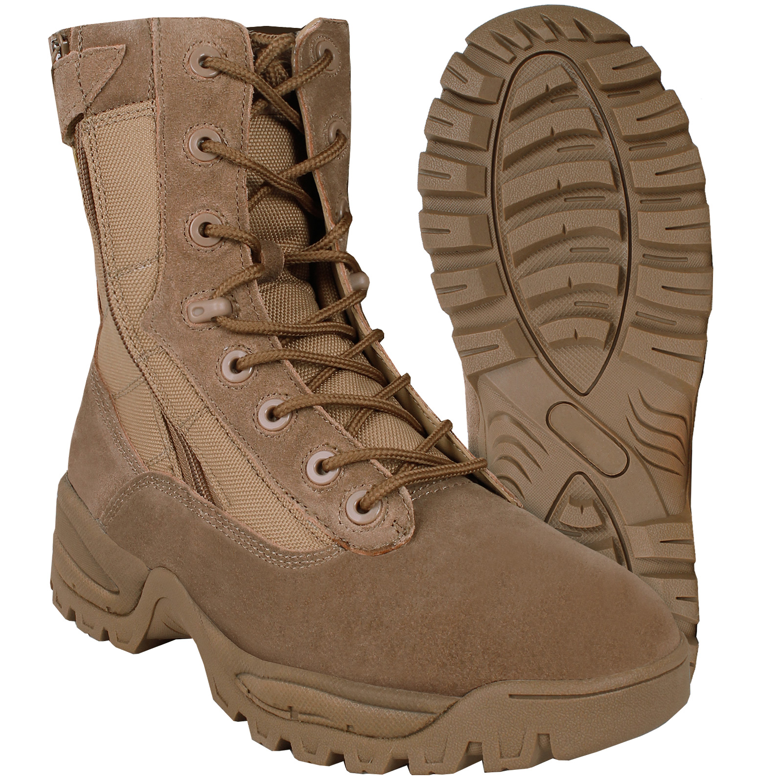 Mil-tec Vojenské Taktické Boty Dva zipy Ykk Coyote 45