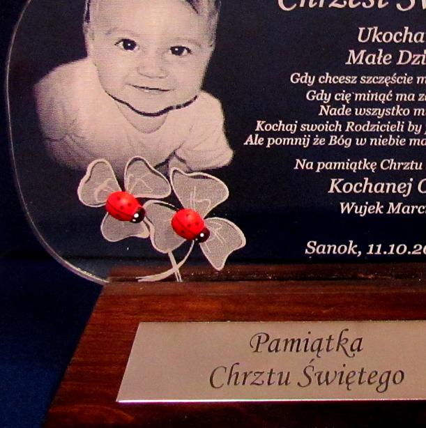 Chrzest święty statuetka opakowanie na Upominek Bohater Inny