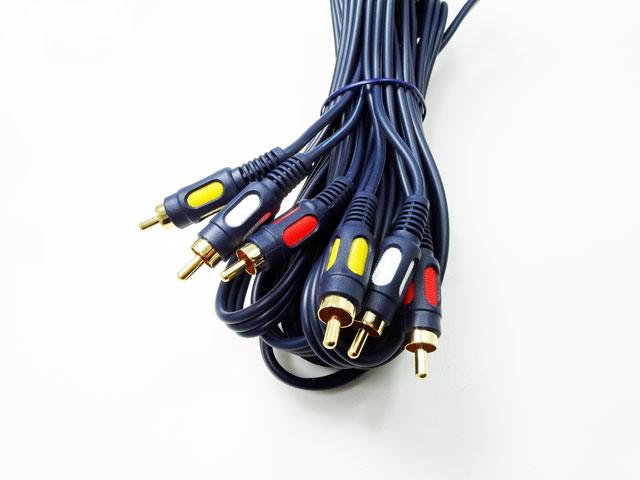 

Vitalco kabel 3x Rca chinch audio video 0,5m