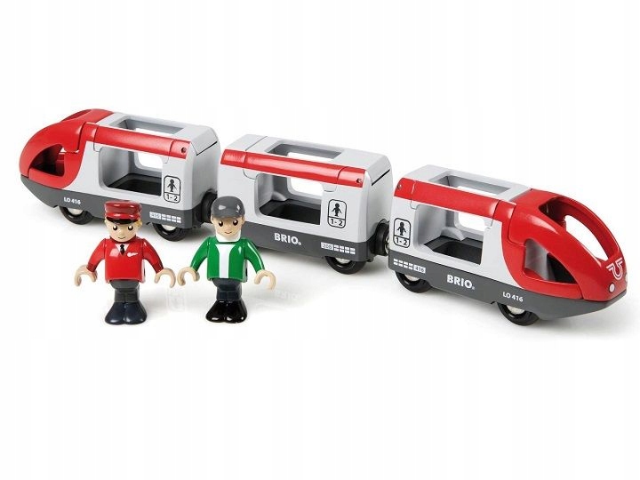 BRIO Красный Пассажирский Поезд 33505