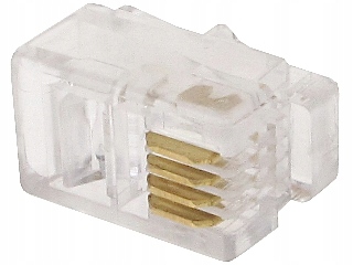 

Wtyk Słuchawkowy RJ9*P100 Opakowanie 100 Szt. Abcv