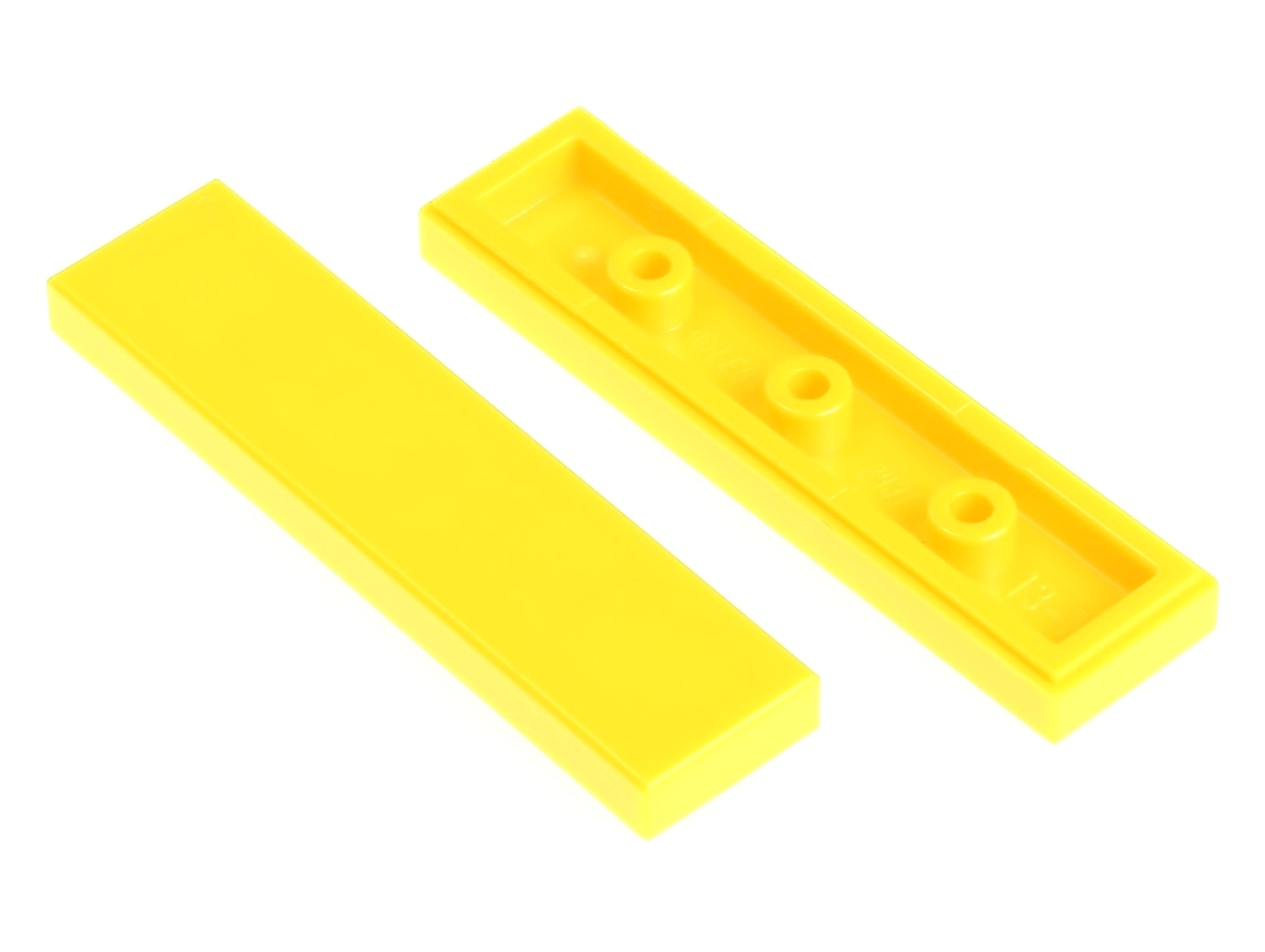 

Lego Płytka gładka 1x4 2431 żółta - 2 szt.