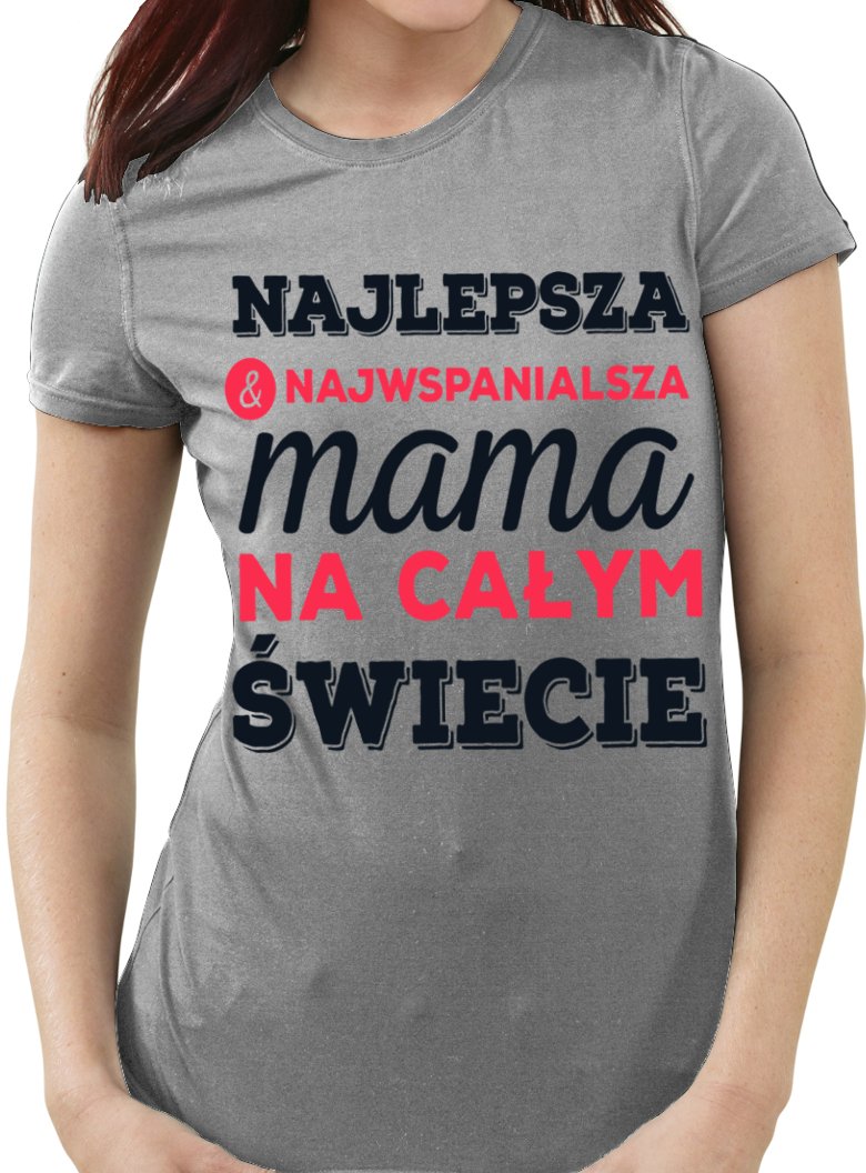 

Koszulka Damska Z Nadrukiem Własną Grafiką S