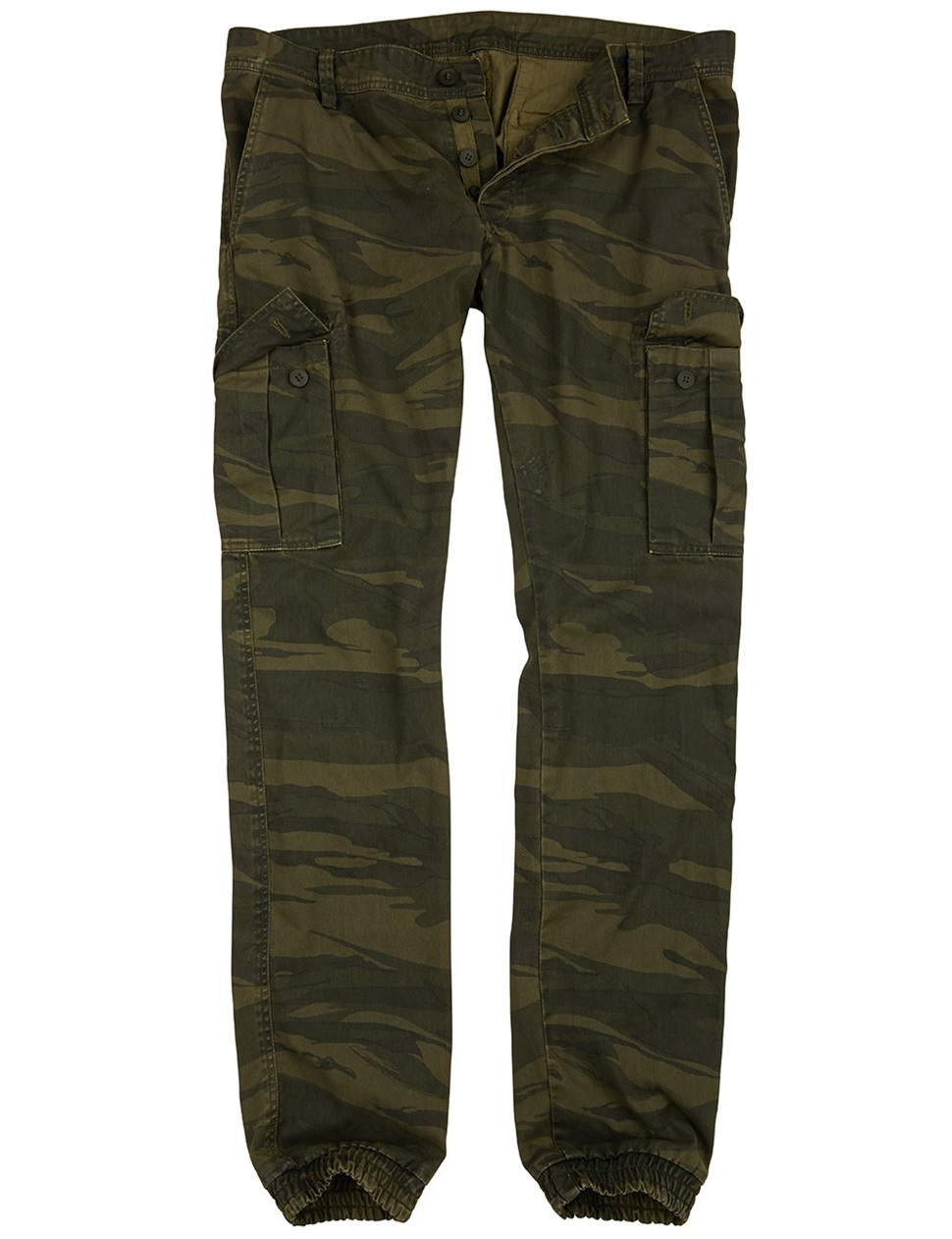 Joggery Kalhoty Surplus Bad Boy Green Camo L