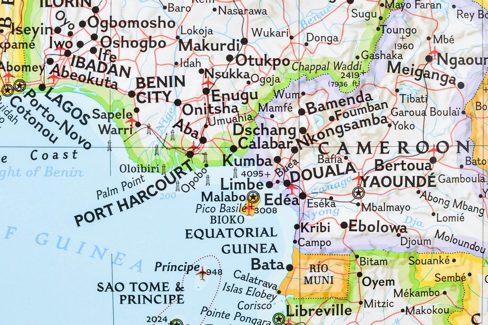 AFRYKA MAPA ŚCIENNA POLITYCZNA NATIONAL GEOGRAPHIC Autor NG